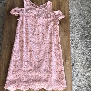 Light pink Lace Dress